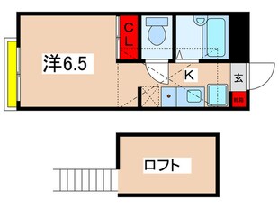 ハイツUの物件間取画像